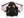 Japanesque Men's Japanese Souvenir Jacket Koi Fish and Fuujin Sukajan 3RSJ-504 Black
