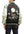 Japanesque Men's Japanese Souvenir Jacket Hawaii Reversible Sukajan 3RSJ-553 Black/Beige