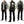Japanesque Men's Japanese Souvenir Jacket Hawaii Reversible Sukajan 3RSJ-553 Black/Beige