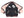 Japanesque Sukajan Jacket Men's Japanese Souvenir Jacket Japanese Crane 3RSJ-752 Black/Pink