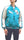Japanesque Sukajan Jacket Men's Japanese Souvenir Jacket Japanese Crane 3RSJ-752 Blue-Green/Off