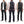 Japanesque Sukajan Jacket Men's Japanese Souvenir Jacket Weeping Cherry 3RSJ-753 Black/Pink