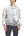 Japanesque Sukajan Jacket Men's Japanese Souvenir Jacket Weeping Cherry 3RSJ-753 Gray/Off