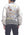 Japanesque Sukajan Men's Japanese Souvenir Jacket Japanese Koi fish 3RSJ-754 Gray/Off