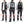 Load image into Gallery viewer, Japanesque Sukajan Panda Jacket Men&#39;s Japanese Souvenir Jacket 3RSJ-755 Black/Off
