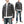 Load image into Gallery viewer, Studio D&#39;artisan Sashiko Jacket Men&#39;s Kusaki Zome Easterner Jacket Modify Version of Lee 101 Storm Rider Jacket 4539 Natural Charcoal Dye
