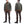 Load image into Gallery viewer, Studio D&#39;artisan Sashiko Jacket Men&#39;s Kusaki Zome Easterner Jacket Modify Version of Lee 101 Storm Rider Jacket 4539 Natural Charcoal Dye
