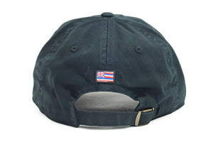 Reyn Spooner Cap Men's Classic Cotton Twill Hat with Embroidered Patch A000150221 502-A0001 Black