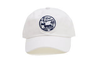Reyn Spooner Cap Men's Classic Cotton Twill Hat with Embroidered Patch A000150221 502-A0001 White
