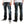 Eternal Faded Jeans Men's Low Rise Slim Fit Straight Leg Button Fly Japanese Denim 52291 Dark-Indigo