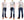 Eternal Ripped Distressed Jeans Men's Pre-Faded Denim Low Rise Slim Fit Straight Leg Button Fly 52292 Dark-Indigo