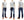 Eternal Ripped Distressed Jeans Men's Pre-Faded Denim Low Rise Slim Fit Straight Leg Button Fly 52292 Dark-Indigo