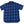 Laden Sie das Bild in den Galerie-Viewer, Studio D&#39;artisan Shirt Men&#39;s Yarn-Dyed Indigo Plaid Short Sleeve Button Up Shirt 5674
