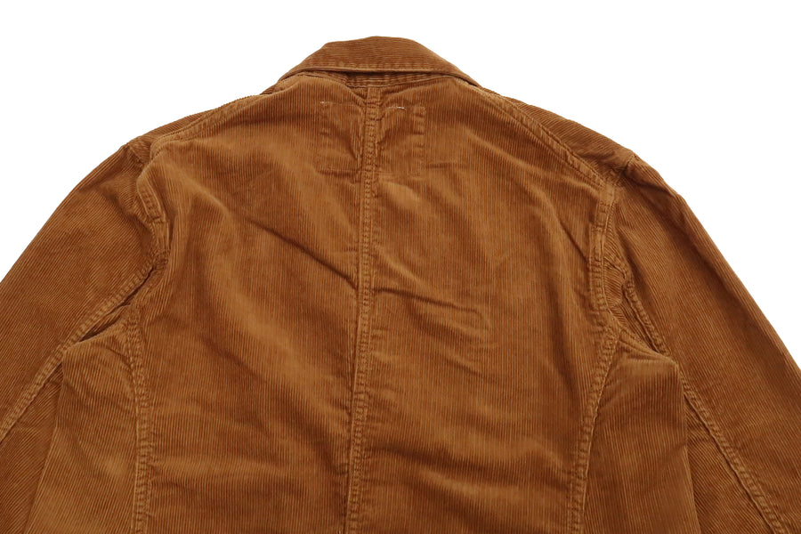 Levi's Men's Washed Cotton Military Jacket, Worker Brown, Large
