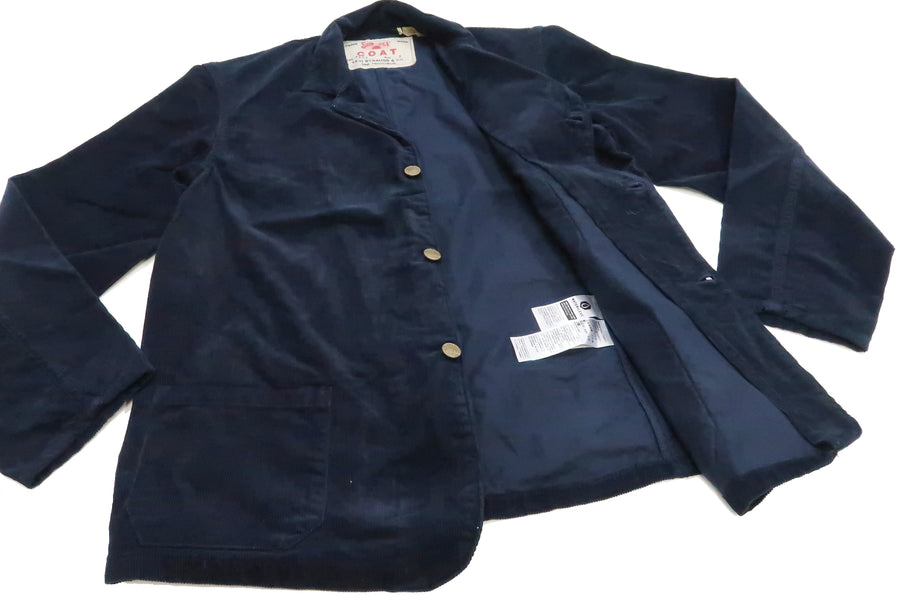 Levi's Sunset Coat 71964 Men's Casual Corduroy Blazer Sack Jacket Levis Levi Strauss 71964-0009 719640009 Navy-Blue