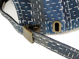Studio D'artisan Sashiko Cap Men's Japanese Noragi Boro Style No Mesh Hat 7526 Blue