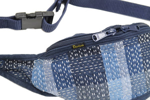 Studio D'artisan Sashiko Waist Bag Pouch Unisex Casual Japanese Style Fanny Pack 7538 Blue