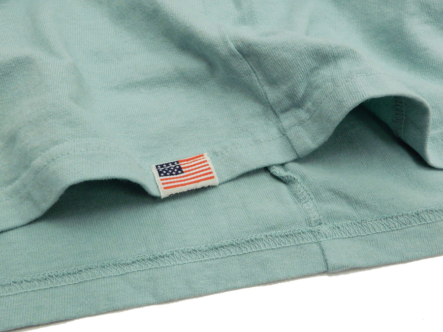 Studio D'artisan T-shirt Men's Short Sleeve Printed Graphic Tee 8066B Emerald-Green