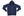 Studio D'artisan Plain Hoodie Men's Solid Zip-Up Hooded Sweatshirt 8087M Navy-Blue
