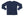 Studio D'Artisan Men's Heavyweight Waffle Knit Thermal Long Sleeve T-Shirt - 100% Cotton, Crew Neck, Ribbed Cuffs, Raw-edge hem, Made in Japan (SDA 9936) Navy-Blue