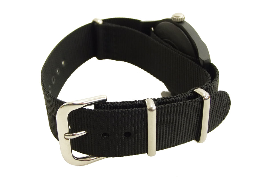 Alpha Industries Men's Vietnam Watch Quartz Analog Military Wrist Watch ALW-46374 Black/Black