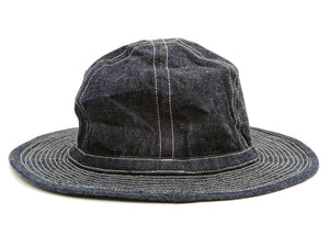 Buzz Rickson Daisy Mae Hat Men's Reproduction US Army Denim Boonie Hat BR01476 Denim-One-Wash