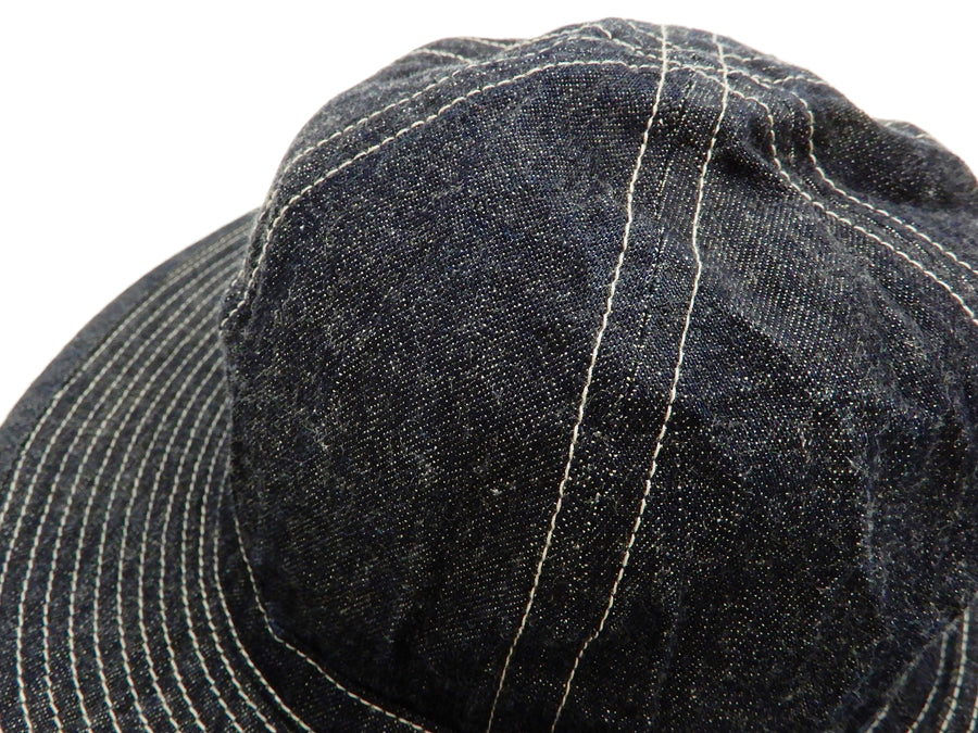 Buzz Rickson Daisy Mae Hat Men's Reproduction US Army Denim Boonie Hat BR01476 Denim-One-Wash