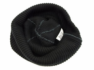 Buzz Rickson Watch Cap Men's Cotton Knit Hat WWII US military style beanie BR02186 Black