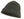 Buzz Rickson William Gibson Men's Plain Wool Knit Cap - U.S. Army Air Forces A-4 Model Reinterpreted in Black BR02272