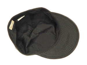 Buzz Rickson William Gibson Men's Army Cap Type A-3 Black Military Hat BR02519 Black