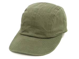 Buzz Rickson Cap Men's Casual Military Style HBT Herringbone Working Hat BR02714 Olive