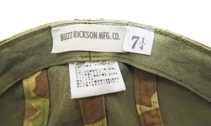 Buzz Rickson Cap Men's Casual Military Style HBT Herringbone Working Hat BR02714 Olive