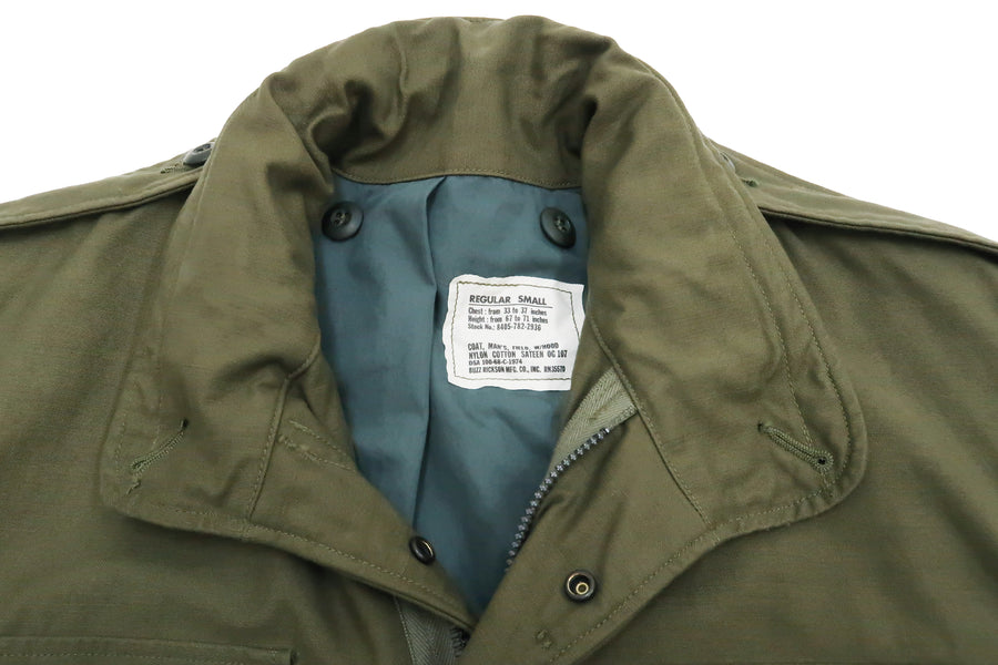 Buzz Rickson Jacket Men's M-65 Field Jacket 2nd Model M65 Military 