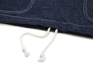 Buzz Rickson U.S. Navy Denim Gas Protective Parka - WWII Denim Anti-Gas Parka (Gunner Smock Jacket) BR11703 One-Wash