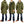 Buzz Rickson Parka Men's U.S. Army M-51 Fishtail Parka Military Coat Jacket BR12266 Olive Drab