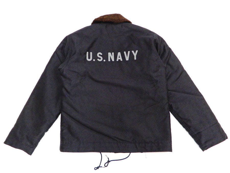 Buzz Rickson N-1 Deck Jacket DEMOTEX-ED Men's US Navy N1 Dark-Blue BR12267