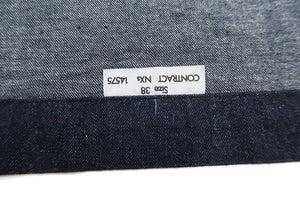 Buzz Rickson Shawl Collar Denim Jacket Men's Reproduction of US Navy Dungaree Jumper BR12744