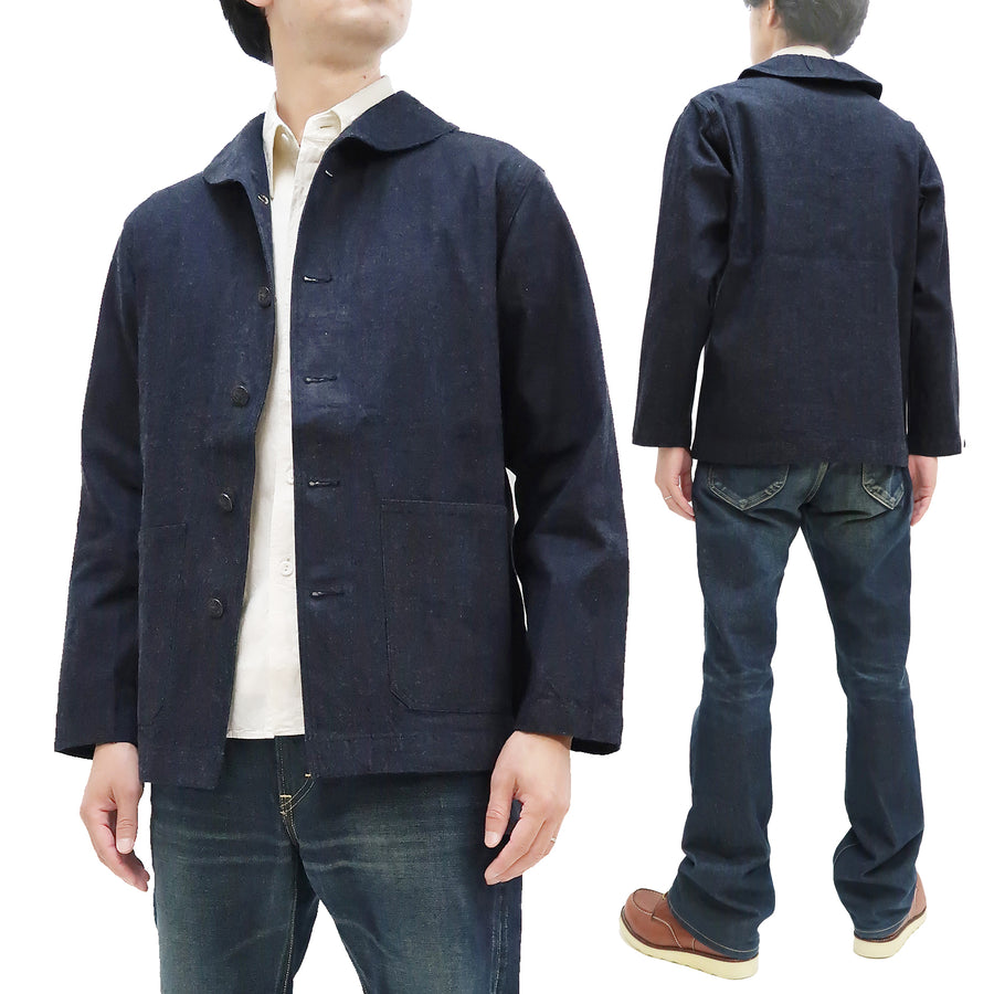 Buzz Rickson Shawl Collar Denim Jacket Men's Reproduction of