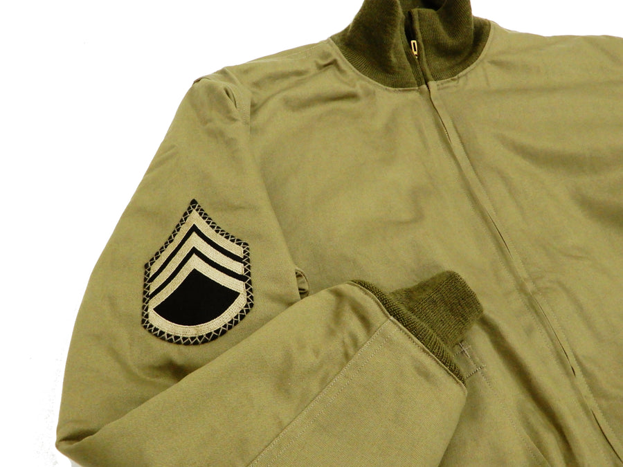 Buzz Rickson Men's Tank Jacket US Army Tanker Jacket Fury Brad Pitt Edition Tank Jacket BR13113