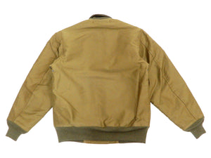 Buzz Rickson Deck Hook Jacket Men's US Navy Hook-Front Deck Jacket BR13580 Khaki