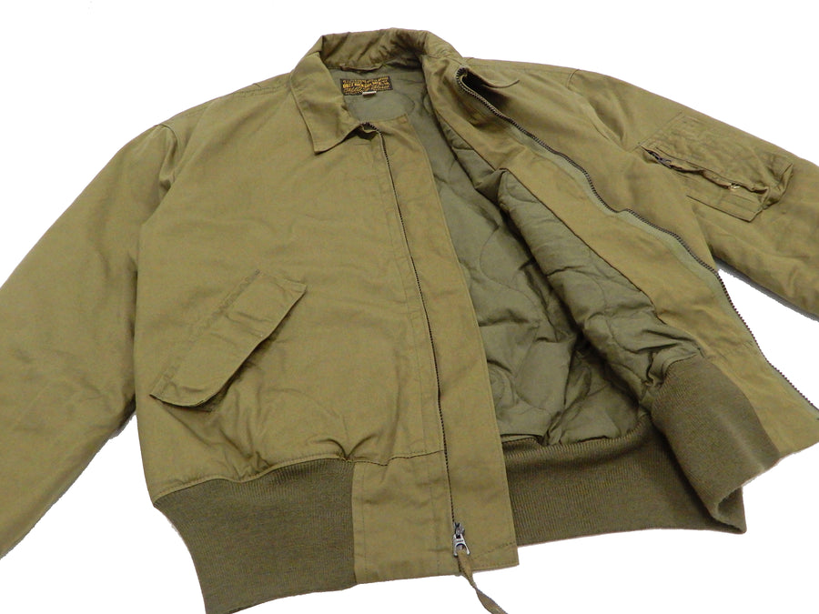 Buzz Rickson Jacket Men's US Army Helicopter Crew Jacket for Cold Weather BR14861 Olive