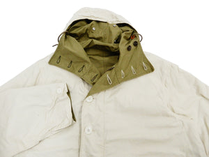 Buzz Rickson Parka Men's WW2 US Army M-42 Military hooded Long Overcoat BR14866 Olive Drab