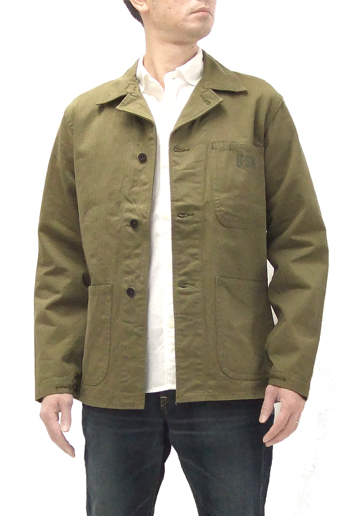 UTILITY JACKET MEN (Olive) — ByStanR.