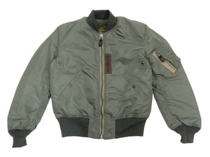 Buzz Rickson MA-1 Flight Jacket Men's Slender Version MA1 Bomber Jacket BR14920