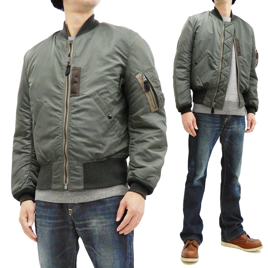 Buzz Rickson MA-1 Flight Jacket Men's Slender Version MA1 Bomber 