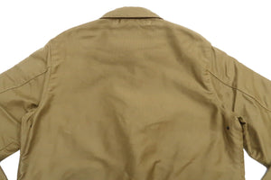 Buzz Rickson Jacket Men's Corded-Cotton Canvas Jungle Cloth A-2
