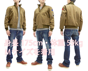 Buzz Rickson Tanker Jacket Fury Brad Pitt Edition US Army Tank Jacket BR14944 Olive Drab