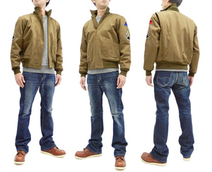 Buzz Rickson Tanker Jacket Fury Brad Pitt Edition US Army Tank Jacket BR14944 Olive Drab