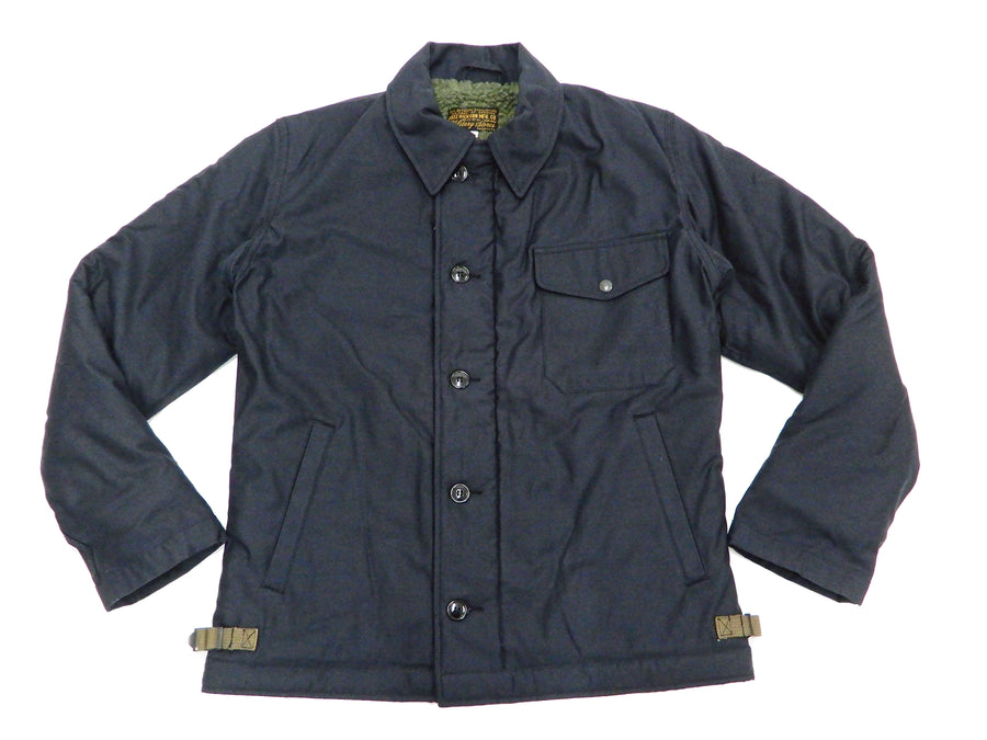 Buzz Rickson Jacket Men's Reproduction of US Navy A-2 Deck Jacket