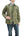 Buzz Rickson Jacket Men's Reproduction of WW2 USMC P44 HBT Utility Jacket P-44 BR15123 Olive